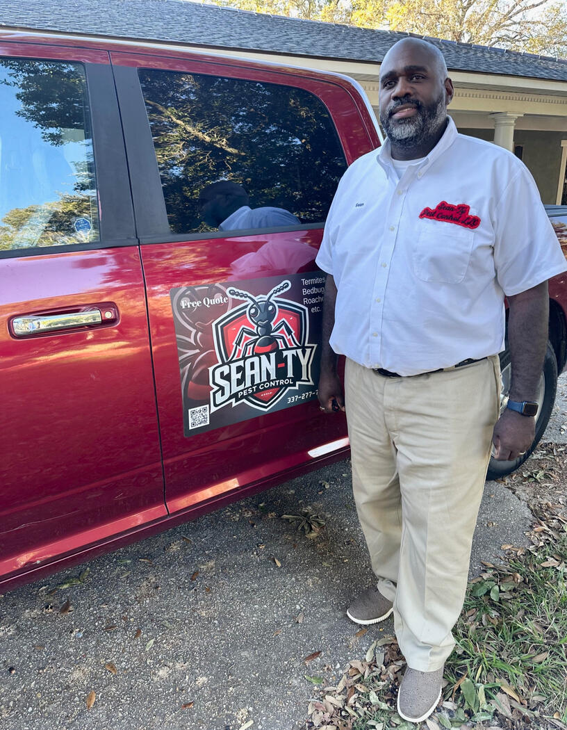 At Sean-Ty Pest Control, We Protect Your Investment! Sean Ty pest control owner